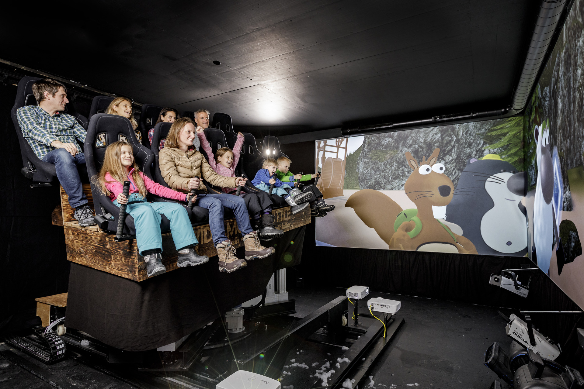 5D-Kino für Kinder im Widiversum in Hochoetz
