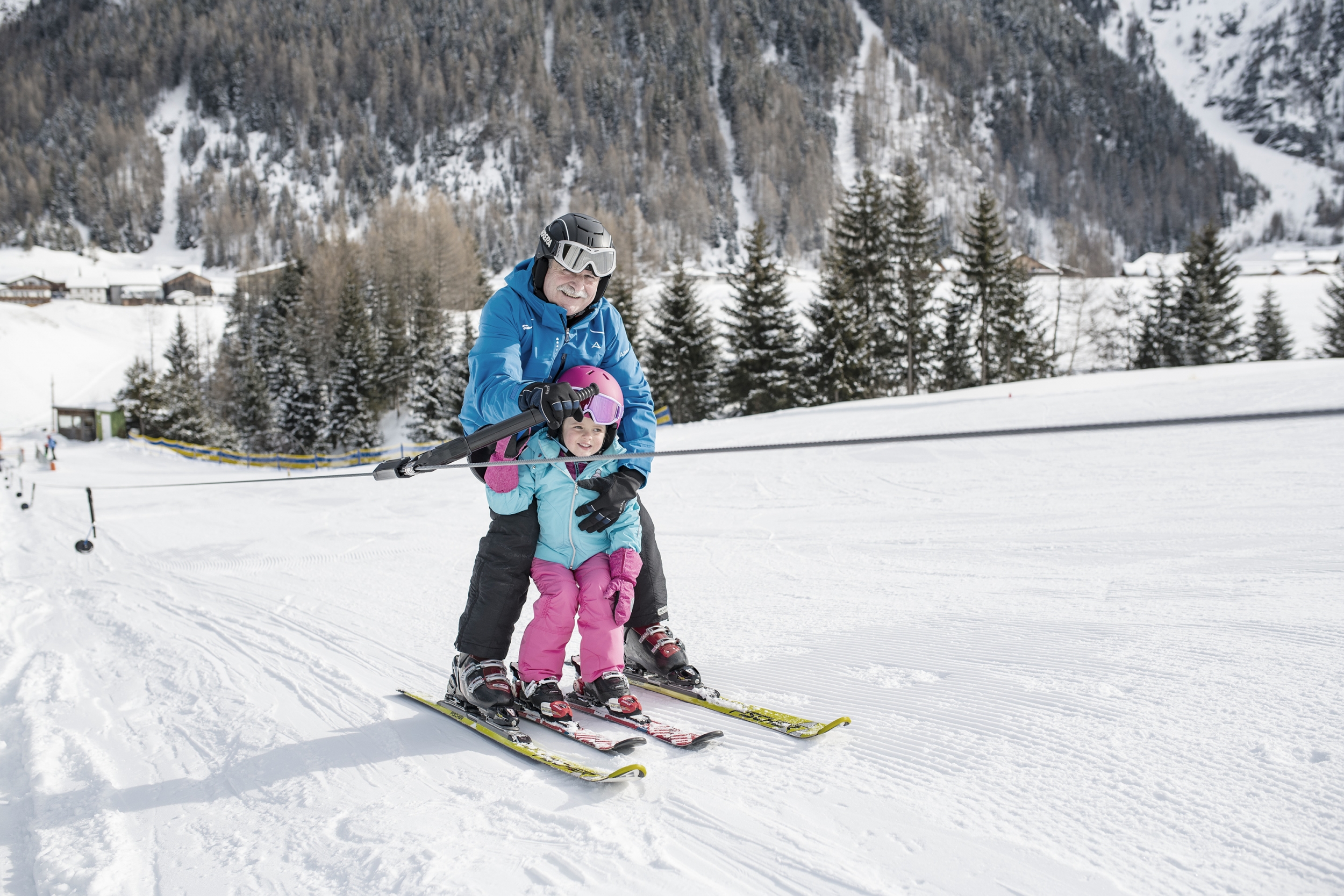 Skifahren mit Kindern in Niederthai